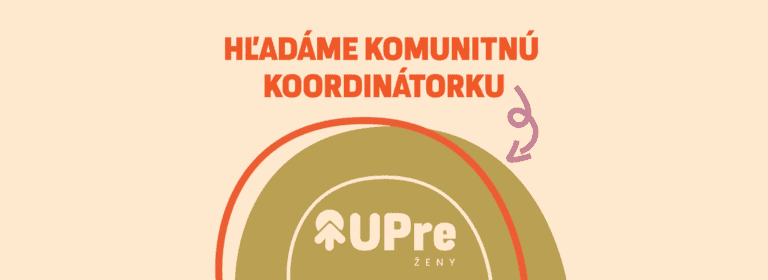 Práca: Hľadáme komunitnú koordinátorku